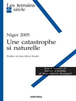 cover image of Niger 2005 Une catastrophe si naturelle